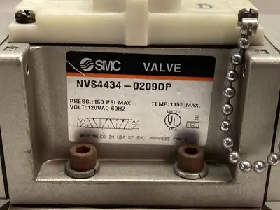 Used SMC NVS4434-0209DP Pump & Valve Parts Ohio US | Surplus Asset Holdings #1403183