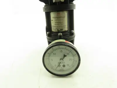 Fairchild 1210R-10133 Motorized Pneumatic Air Regulator 2-30PSI Range 3/8"NPT