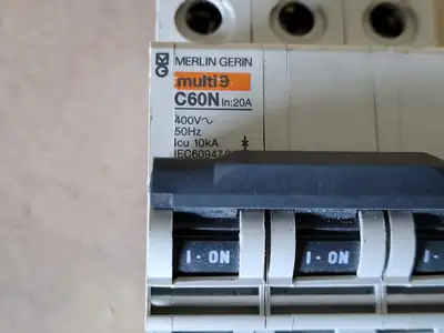 Used MERLIN GERIN C60N Switchgears British Columbia CA | Lenmark #239040