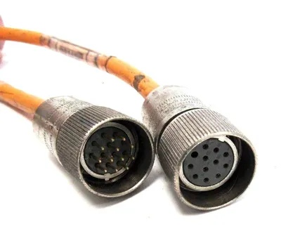 USED INDRAMAT IKS0305 ENCODER CABLE 8 METERS