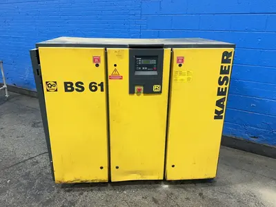 Used 2000 KAESER BS 61 Rotary Screw & Sliding Vane Air Compressors Ohio US | HGR 24 #1322846