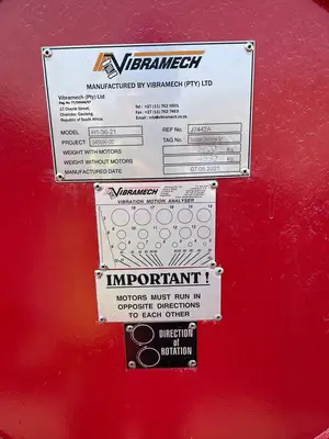 New | in-Stock 2021 VIBRAMECH H1-36-21 Vibratory Screens British Columbia CA | Lenmark #759257