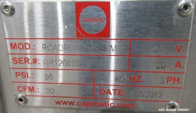 Used CAPMATIC VERIFILL Liquid & Paste Complete Packaging Lines Illinois US | Aaron Equipment #1130451