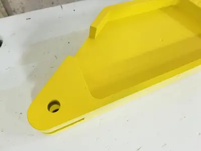 Whirlwind 216 Guard Clamp, New Design, Aluminum Plate / Milled aluminum, Replaces Part:  WHI0216-0010
