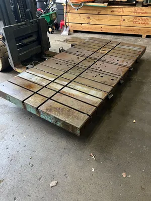 BOLSTER PLATE 96" x 48" x 5" Bolster Plates | Universal Press & Machinery (UPM) (3)