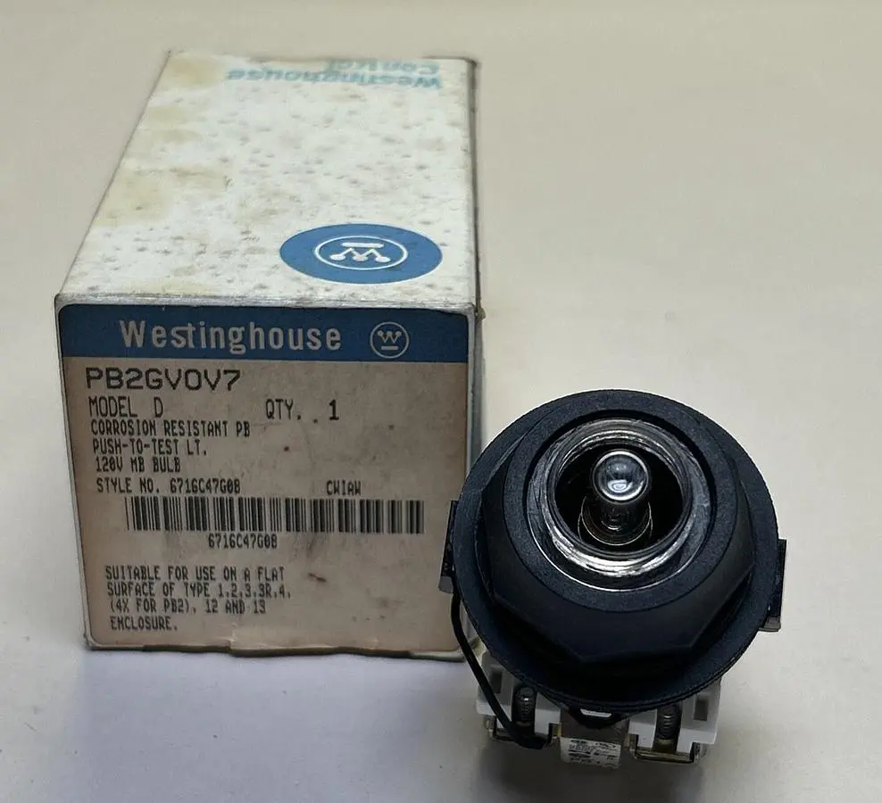 Used WESTINGHOUSE PB2GV0V7 Indicators | Surplus Asset Holdings #1227302