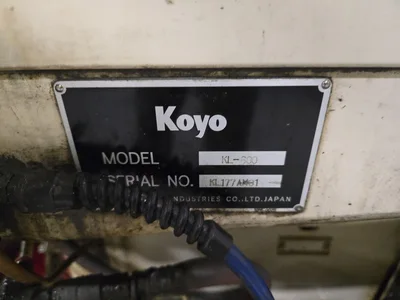 Koyo KL-600 Rough Surface Grinding Machine