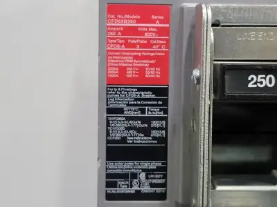 USED SIEMENS CFD63B250