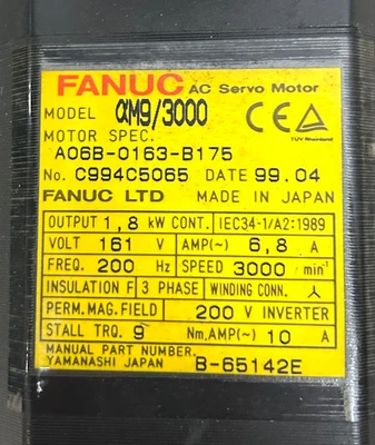USED FANUC A06B-0163-B175