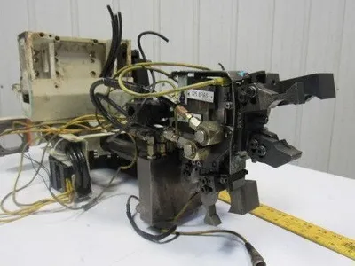 Werke G200 Parts Gripper Arm Assembly Removed from a CNC Lathe