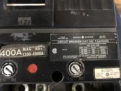 Used GENERAL ELECTRIC TJJ436400 Switchgears British Columbia CA | Lenmark #241001