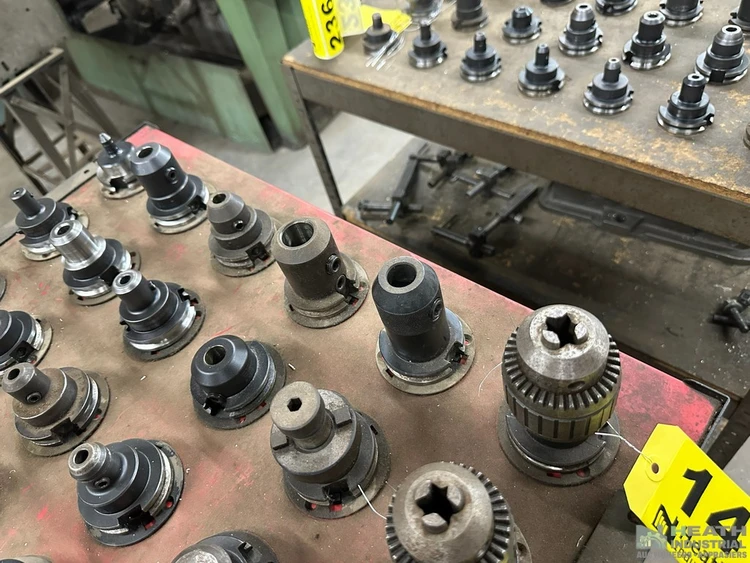 Used _UNKNOWN_ (6) CAT 40 TOOL HOLDERS CAT Holders Illinois US | Heath Industrial Auction Services #1419948