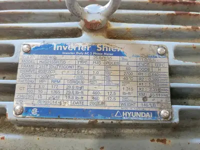 Used HYUNDAI HJS215SR235 Motors (misc) British Columbia CA | Lenmark #1439927