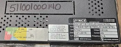 Dynics SW19PTBTMIDJD1AW76TEL Panel Screen (BIN765)