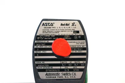 NEW ASCO EF8030G10 SOLENOID VALVE