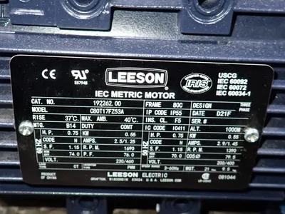 USED LEESON C80T17FZ53A