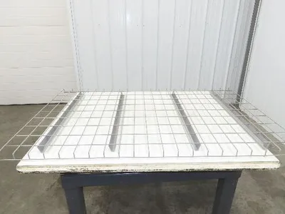 New Pallet Rack Wire Deck 36x58" Waterfall 4 Step Channel Racking 2500lb Mesh