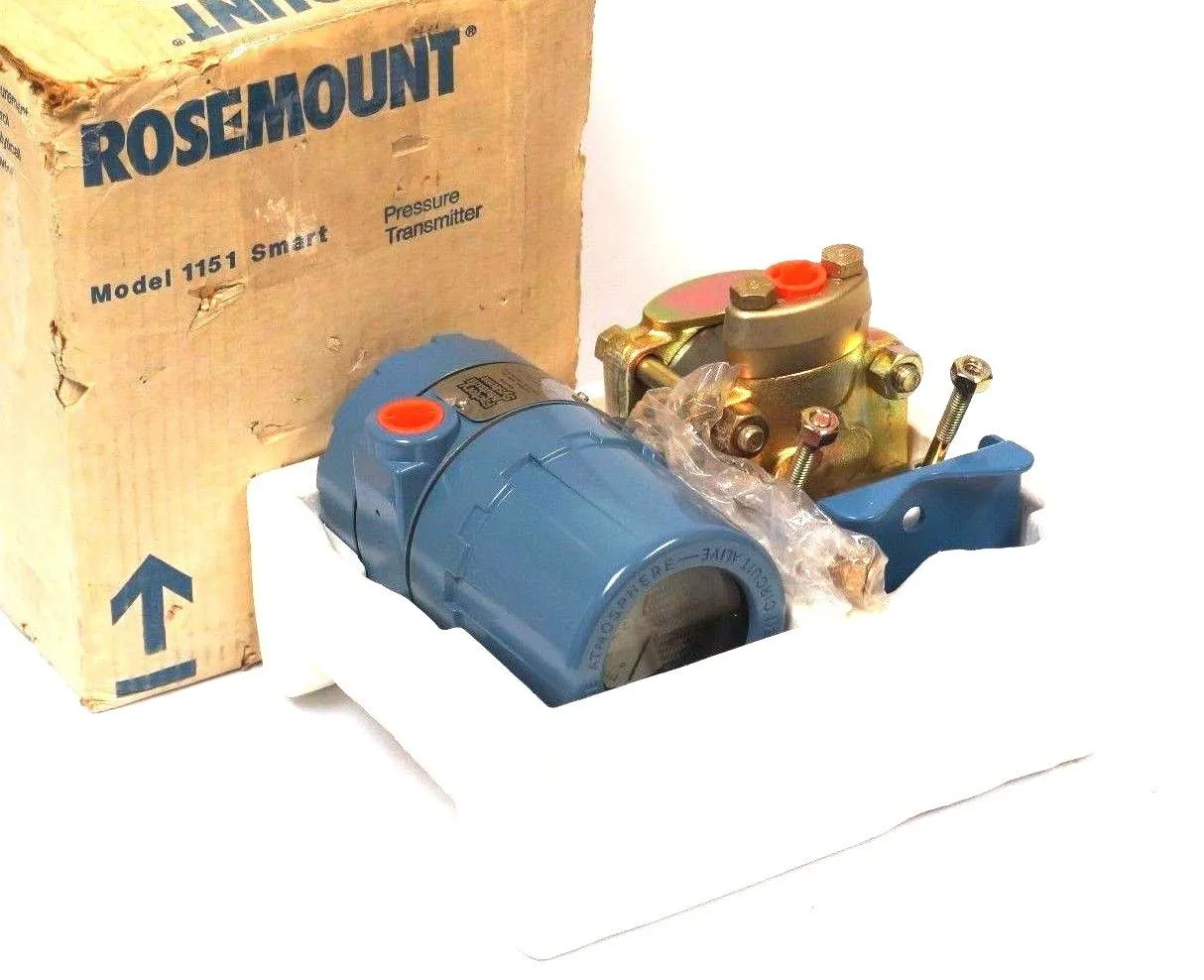NEW FISHER ROSEMOUNT 1151GP0S12B3M3 PRESSURE TRANSMITTER