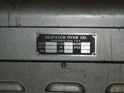 Despatch Electric 850°F