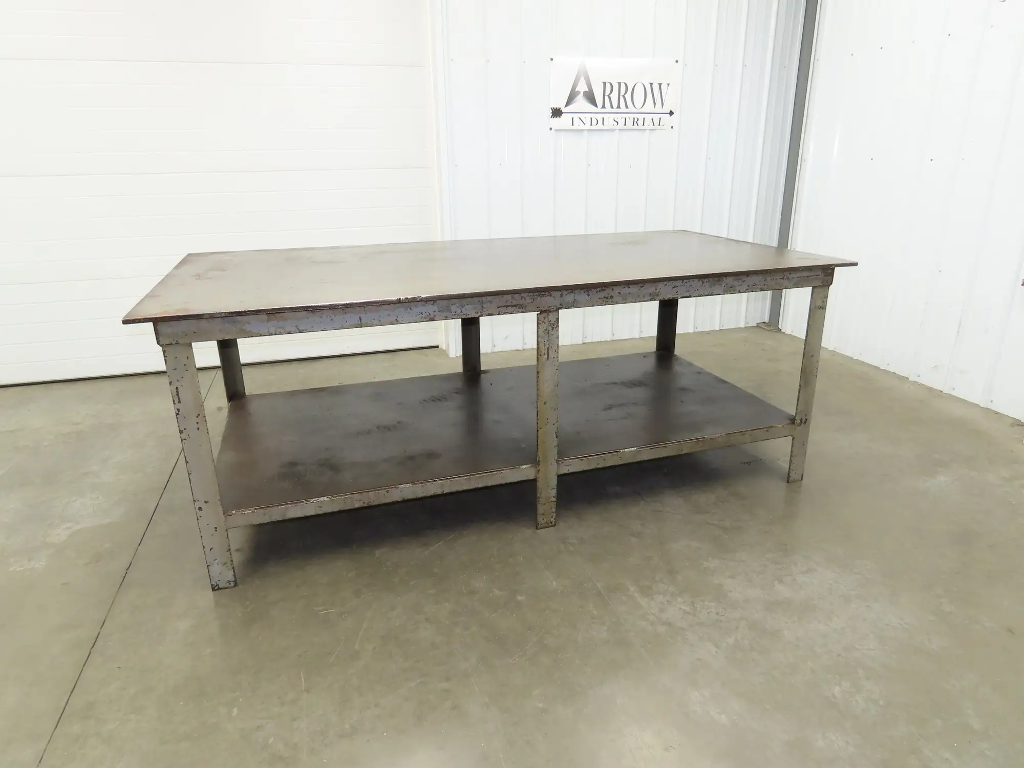 5/8" Top Steel Fabrication Welding Layout Table Work Bench 96"x48"x36"