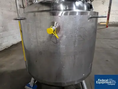 USED Precision 550 Liter Precision Stainless Reactor, 316L S/S, 45/100#