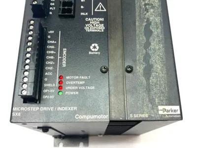 Used PARKER COMPUMOTOR MICROSTEP SERVO DRIVE INDEXER SX8 S SERIES Servo Drives | Maverick Industrial Sales #1107357