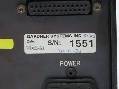 Gardner Systems GS 2000 Servo Controller