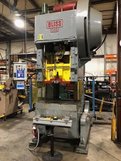 Used 1967 BLISS C-110 O.B.I. Presses Illinois US | BLUMBERG MACHINERY COMPANY #396369
