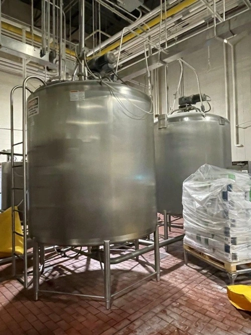 Used APV Holding Tank Stainless Steel Tanks Georgia US | Envoy Equipment LLC #450098