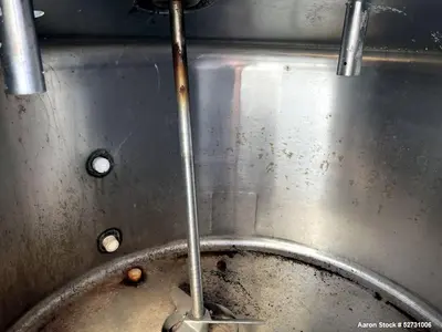 Used 150-Gallon Stainless Steel Mix Tank – Lightnin Agitator, 316 SS, Industrial