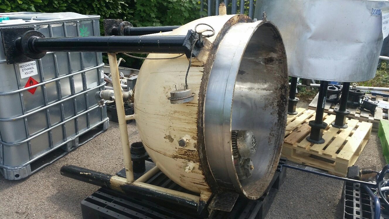 460L S/S JKTD Hemispherical Scraped Surface Mixer