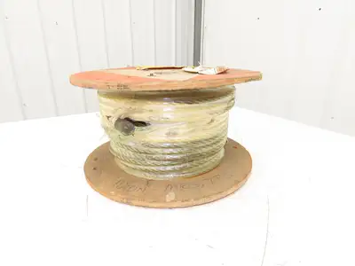 7/16"x 105' Steel Wire Rope Crane Hoist Winch Lifting Cable 6x36