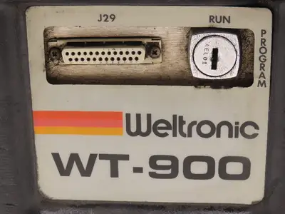 WTC Weltronic WT-900 Technitron Type T9 Welding Timer Counter Controller 24V