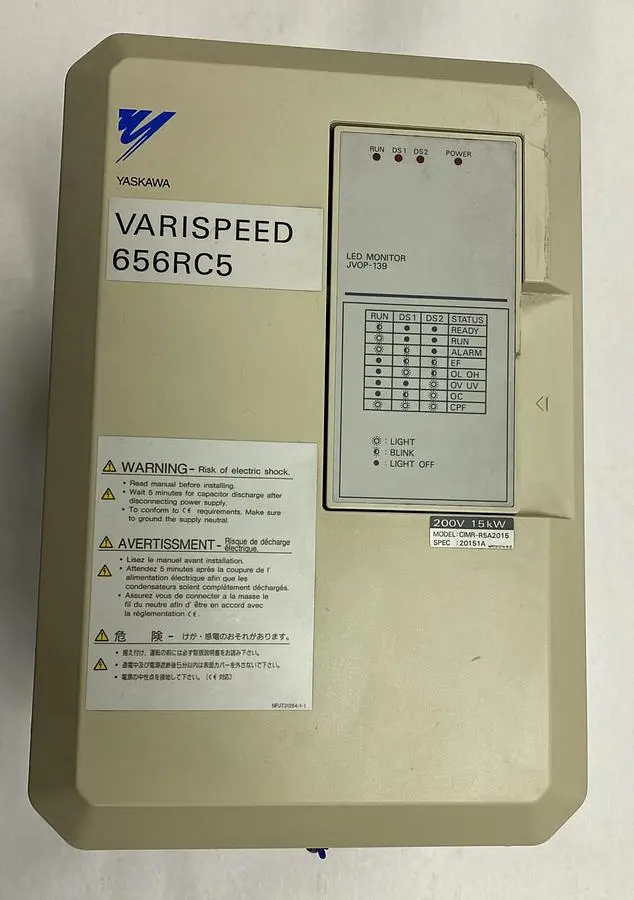 Used YASKAWA 656RC5 Misc Electrical & Power Parts | Surplus Asset Holdings #1218679