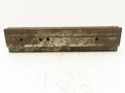 Press Brake Die 10-5/8" Long 90° V 3/8" W 3/16" D 1-3/4" H 1/2" Tang