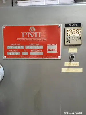 Used PMI ST-601 Shrink Tunnels Illinois US | Aaron Equipment #87240
