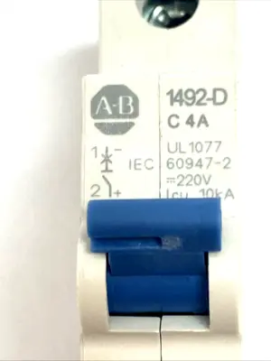 USED ALLEN-BRADLEY TRIP‑CURVE C MINI CIRCUIT BREAKER