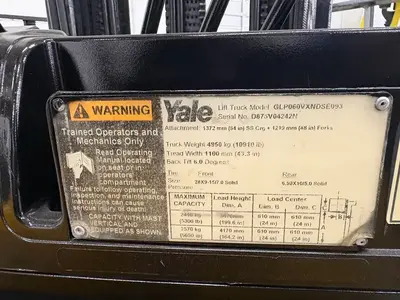 Used YALE GLP060VX Misc Forklifts Texas US | 4K Lift Co #1503013