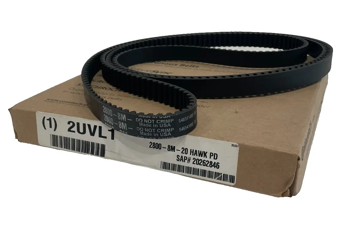 NEW CONTINENTAL 2UVL1 SYNCHRONOUS BELT 2800-8M-20 HAWK PD