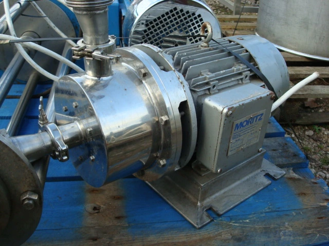 4Kw S/S Moritz Tr100 Inline Shear Mixer