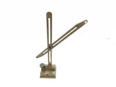 Fowler 12" Indicator Gage Transfer Stand Steel Base 52-620-717-0