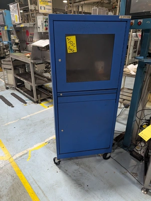 (3) Portable Computer Cabinets W/ Contents