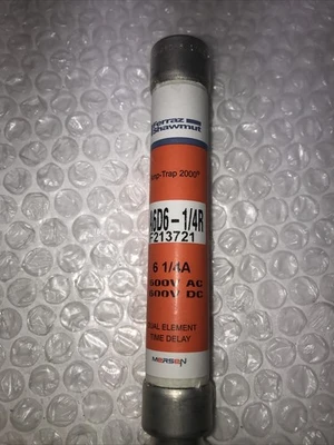 NEW Ferraz Shawmut A6D6-1/4R