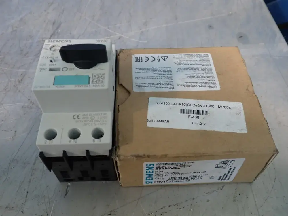 USED SIEMENS 3RV10214DA10