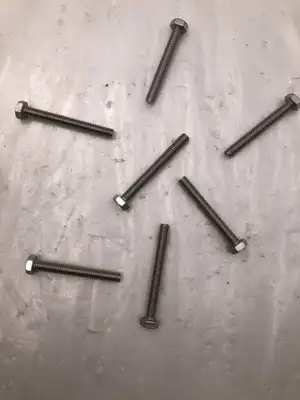 K & M Fastener 31C250BTAS 2-1/2″ X 5/16-18 Stainless Hex Tap Bolts -NIB of 200