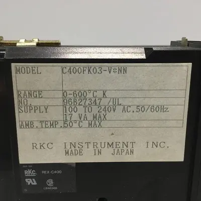 USED RKC REX-C400FK03VNN