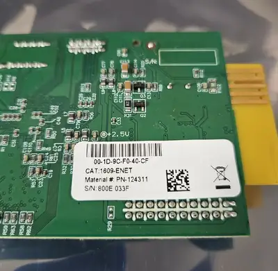 Used ALLEN BRADLEY 1609ENET Processor Boards South Carolina US | Palmetto Automation #1159127