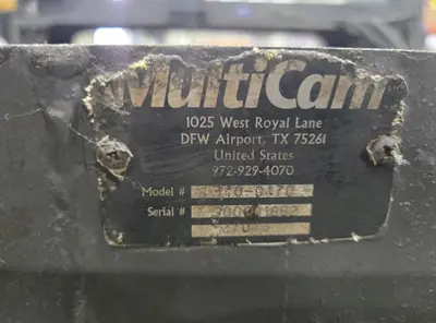 Used 2008 MULTICAM 340-0470 Plasma Cutters Ohio US | G-2000, Inc. #1392342