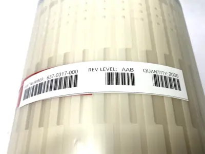 637-0317-000 | Rev Level. AAB Printable Heat Shrink Wire Marker Sleeve LOT OF 2000 - New – Open box