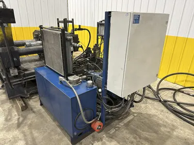 200 TON (2-3/8" TO 9-5/8") DIAMETER TRUE GRIT MODEL CT200 HYDRAULIC TUBE & PIPE PUSH POINTER / END FORMER/ SWAGING PRESS: STOCK #22399